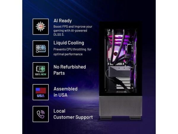 Skytech Azure Gaming PC Desktop - Image 2