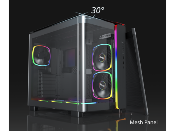 MONTECH, KING 95 PRO Dual-Chamber ATX Mid-Tower - Image 2